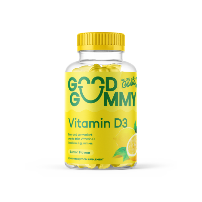 Good Gummy  D-vitamiini kummikommid, 60 tk