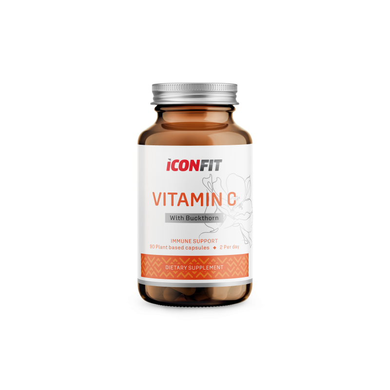 Iconfit Capsules Vitamin C with Buckthorn, 90 pcs
