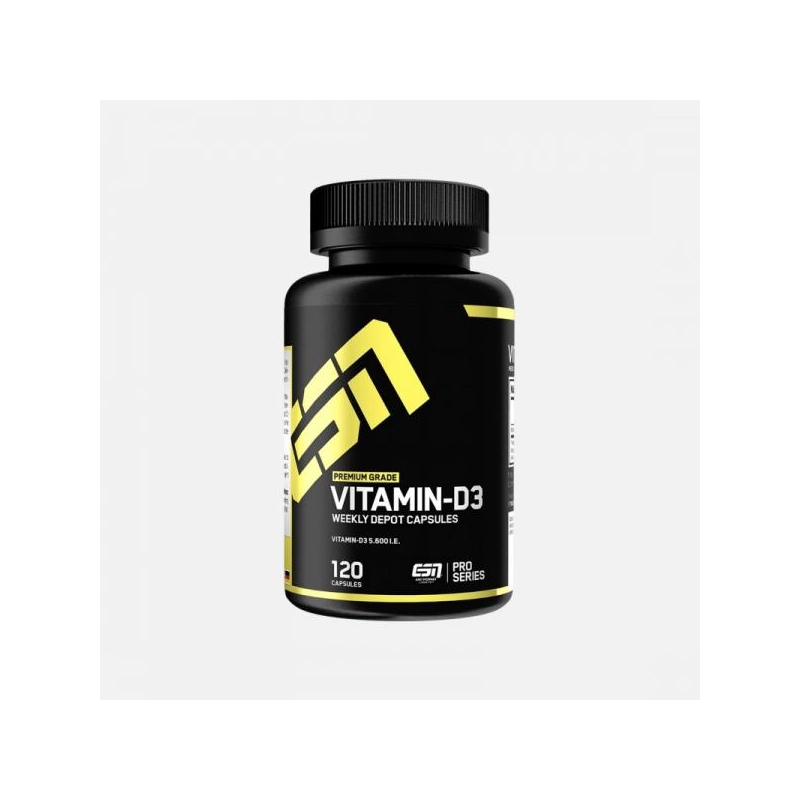 ESN Vitamin D-3 120 kapslit