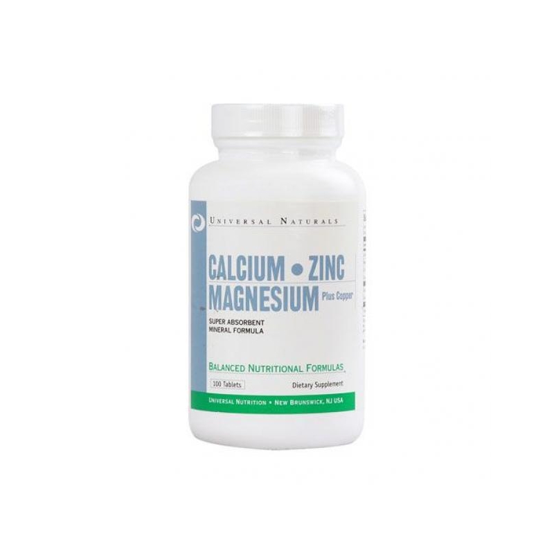Universal Calcium+Zinc+Magnesium 100 tabletti